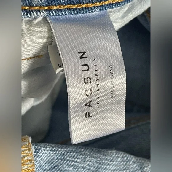 pacsun colored blocked jeans - Picture 4 of 9